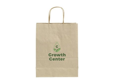 Leaf It Bag aus recyceltem Graspapier (90 g/m²) S Werbeartikel