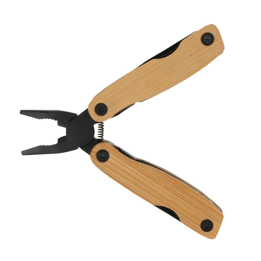 Multi-Tool Bamboo 12 Funktionen Werbeartikel