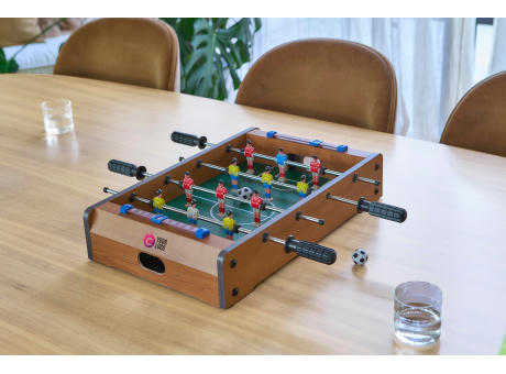 Fußball-Tischkicker aus Holz/Kunststoff/Metall Alina Werbeartikel