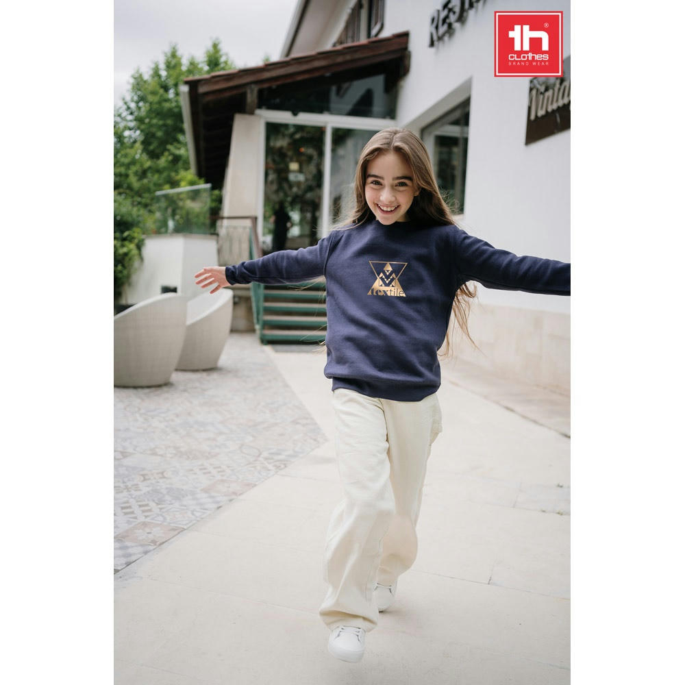 Product image THC DELTA KIDS. Kindersweatshirt aus recycelter Baumwolle und Polyester Werbeartikel