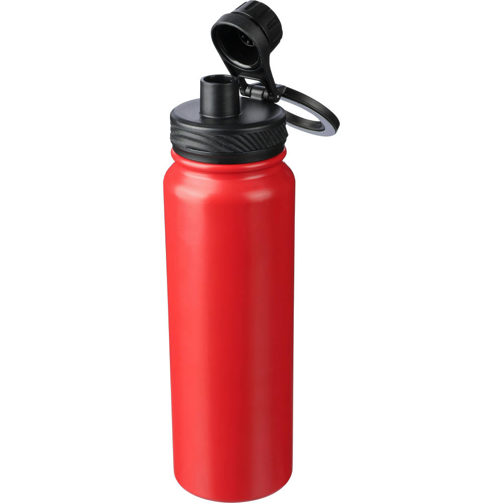 Doppelwandige Flasche aus Edelstahl (800 ml) Zinnia Werbeartikel