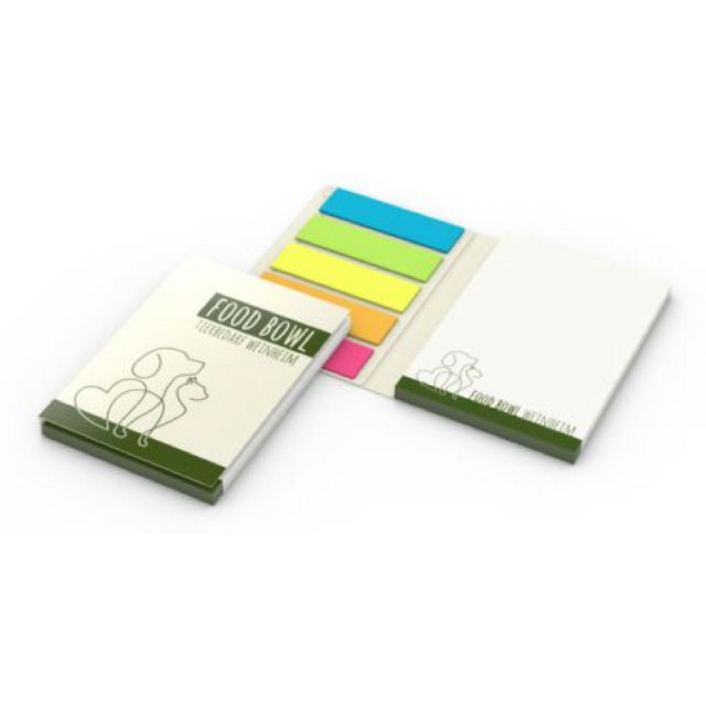 Product image Haftnotiz-Set Bern Naturkarton Recycling Werbeartikel