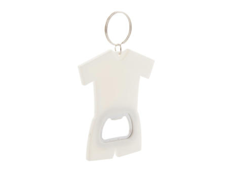 Flaschenöffner/Schlüsselanhänger Soccer Werbeartikel