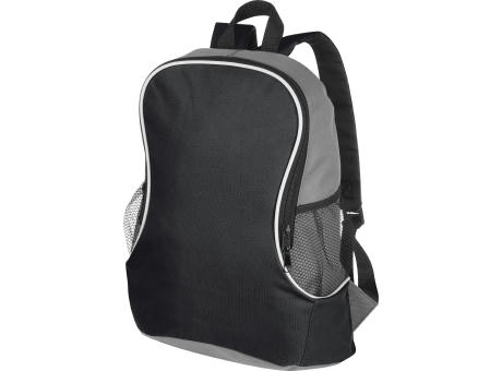 Rucksack mit Seitenfächern aus Polyester bedrucken