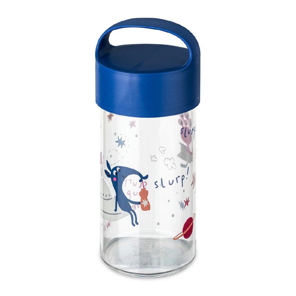 Product image KOZIOL BUDDY SNACK 0,5 SPACE Snackpot / Trinkflasche 500ml Werbeartikel