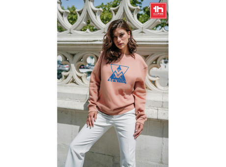 THC DELTA. Sweatshirt (unisex) aus Baumwolle und Polyester bedrucken