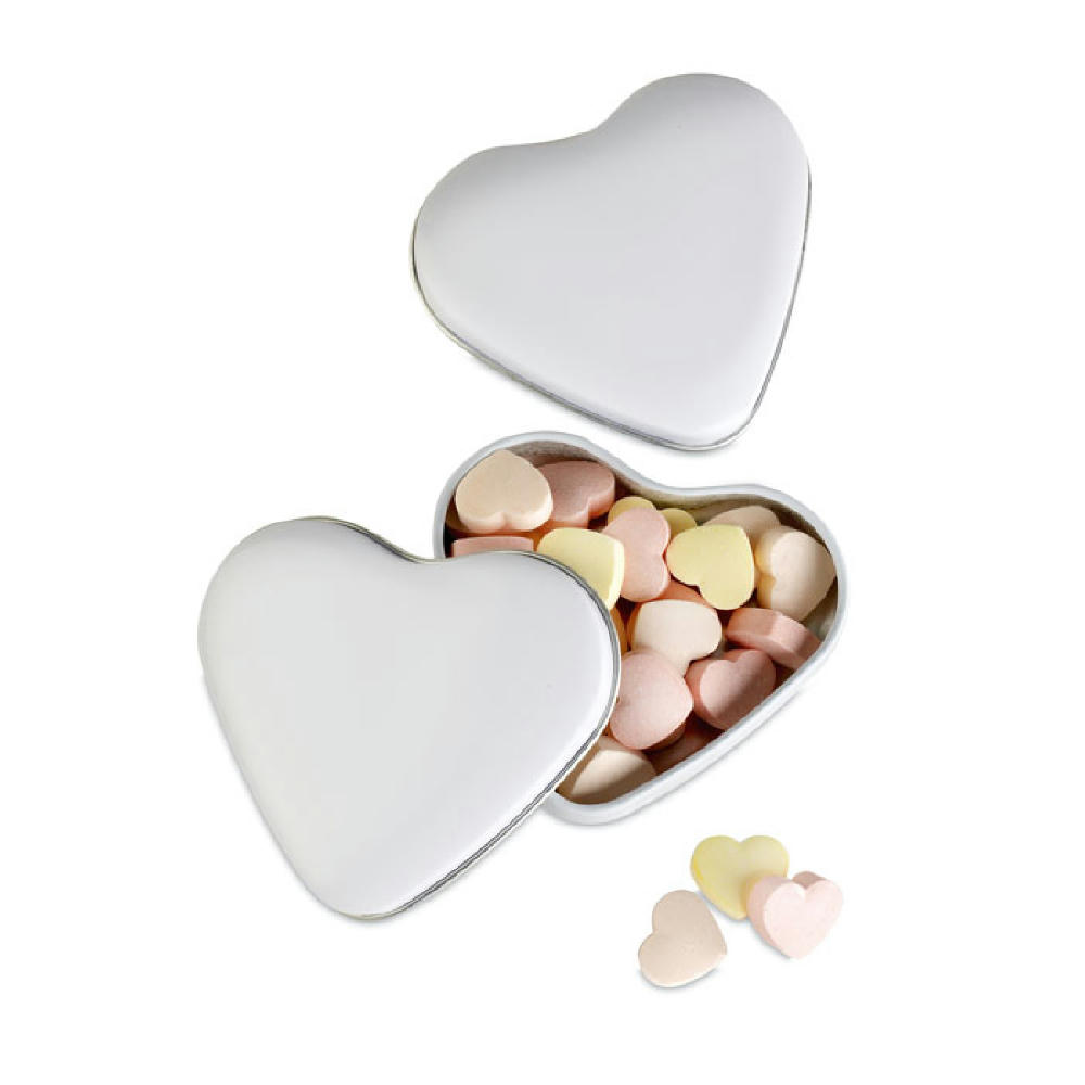Product image Herzdose mit Bonbons Werbeartikel