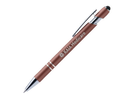 Product image HERON Stylus Soft Touch Kugelschreiber mit Laser Gravur Werbeartikel