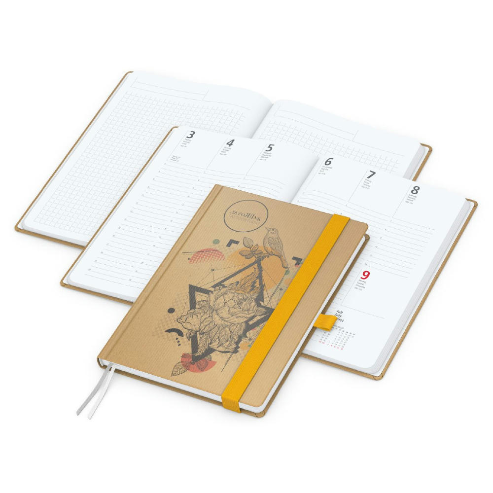 Wochenplaner Match-Hybrid White Bestseller Werbeartikel