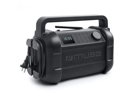 M-928 | Muse arbeitsradio mit bluetooth 20W mit FM-Radio Werbeartikel