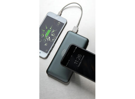 10.000 mAh FastCharging 10W Wireless Powerbank mit PD bedrucken
