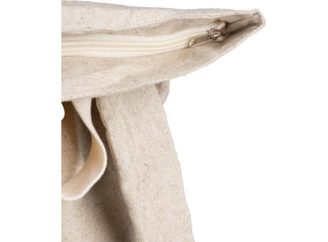 Hanf (280 gr/m2) Rolltop Rucksack Margarete Werbeartikel