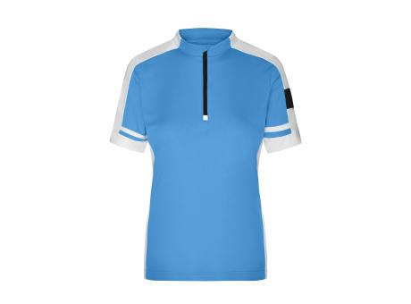 Ladies' Bike-T Half Zip - Sportives Bike-Shirt Werbeartikel