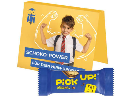 Product image Werbekarte Midi Leibniz PICK UP! mini Werbeartikel
