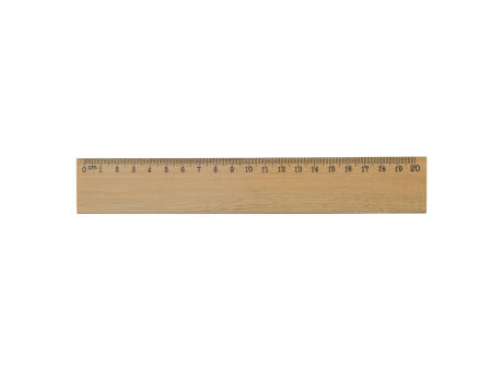 Product image Holzlineal 20cm Werbeartikel