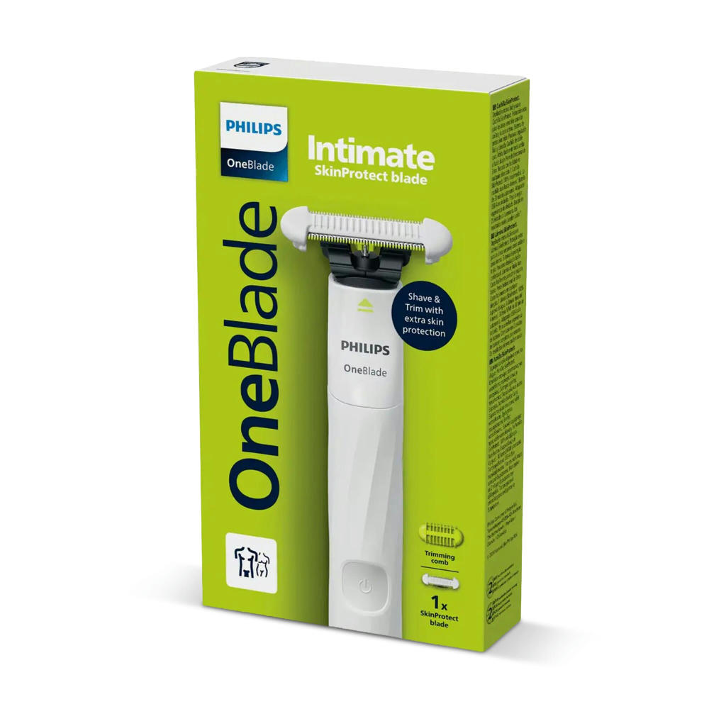 Philips OneBlade Intimate Rasierer und Trimmer für den Intimbereich Werbeartikel