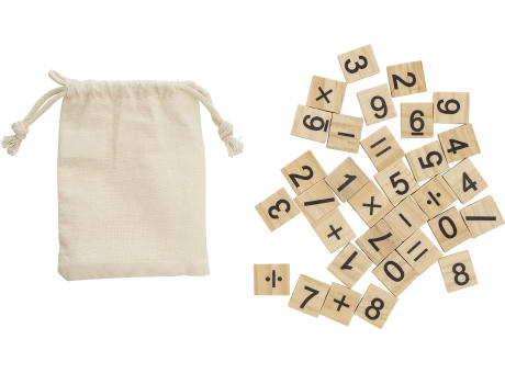 Pinienholz Lernspielset Ezekiel Werbeartikel