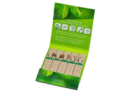 Samen-Stick - Standardmotiv Fichte - Standardmotiv Werbeartikel