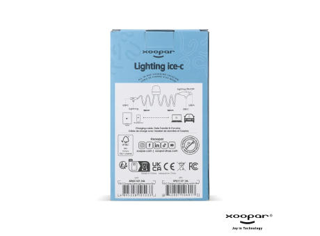 Xoopar lighting ICE-C cable bedrucken