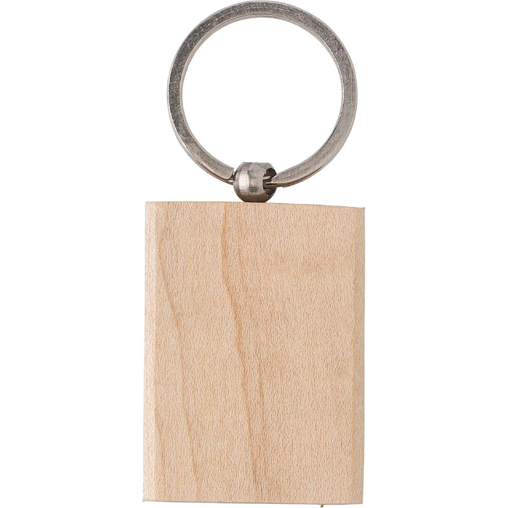 Product image Schlüsselanhänger aus Holz Shania Werbeartikel