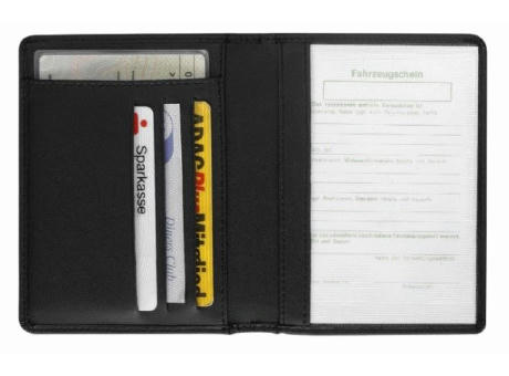 Product image CreativDesign® Ausweistasche "TopClass" schwarz bedrucken