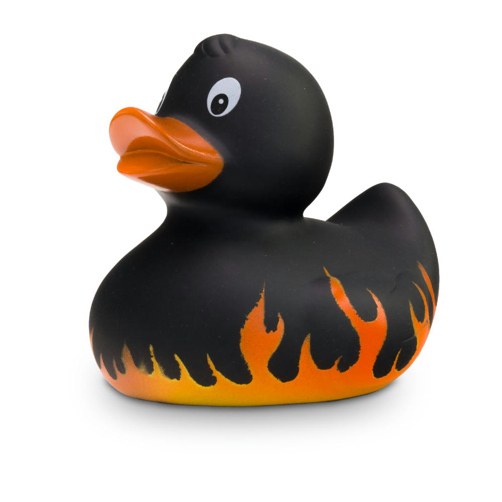 Product image Werbeente Frank Flamme, ca. 8 cm Werbeartikel