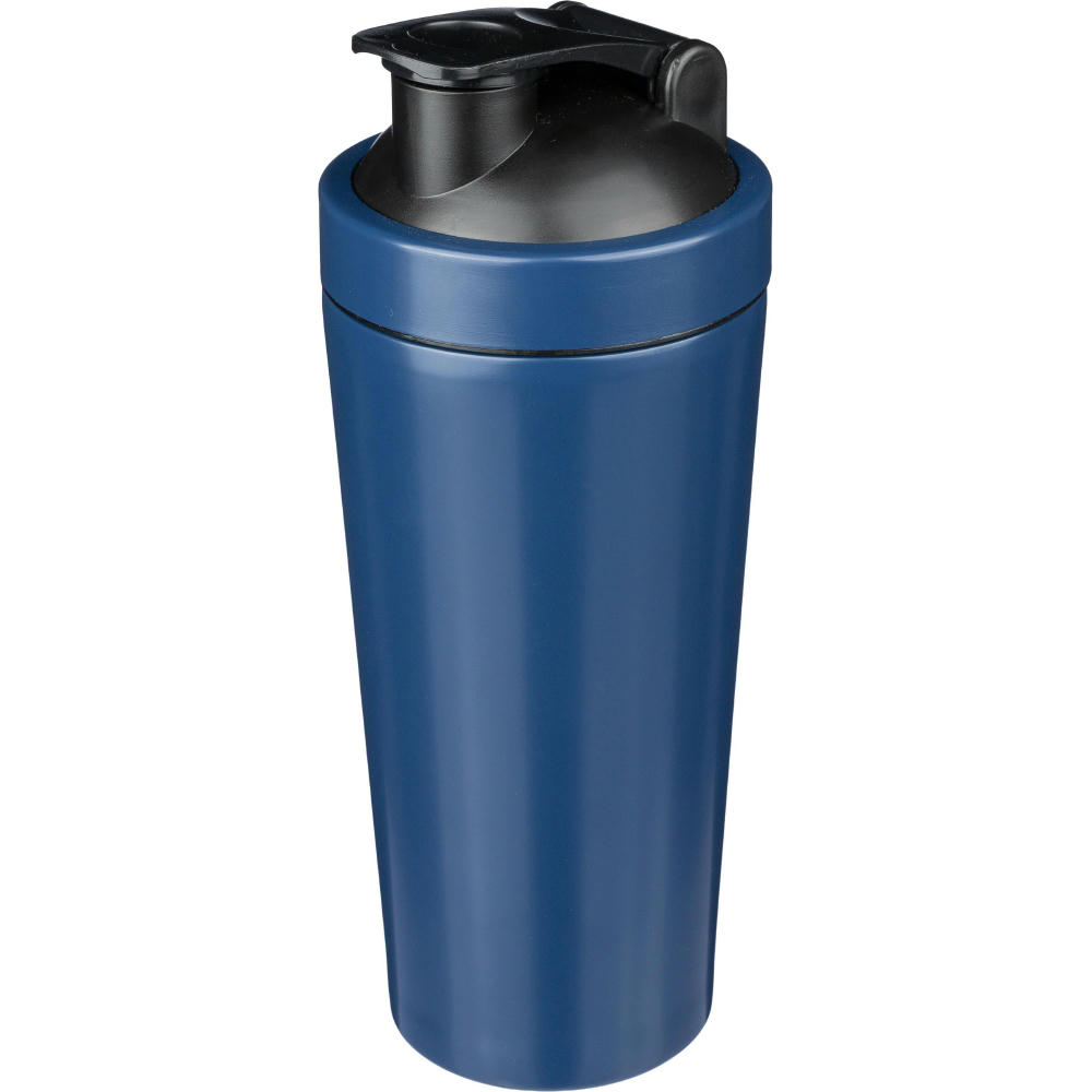 Einwandige Trinkflasche aus recyceltem Edelstahl (750 ml) Orla Werbeartikel