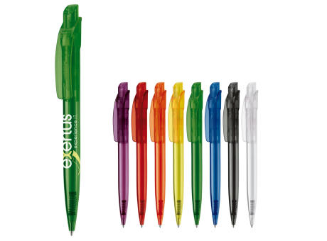 Kugelschreiber Cube Transparent Werbeartikel