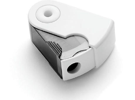 Sleeve Mini Einfachspitzer Weiss Werbeartikel