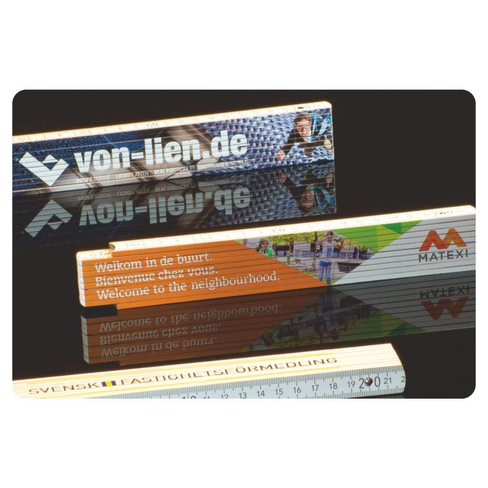 Product image Holz-Gliedermaßstab Werbeartikel