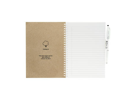 MOYU Erasable Stone Paper Notebook CraftCover 18 Seiten Werbeartikel