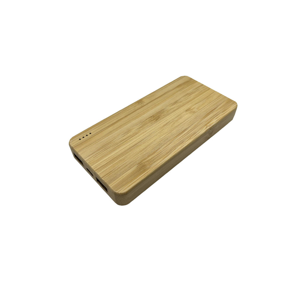 Holz Powerbank PB-57 10000 mAh Bambus Werbeartikel