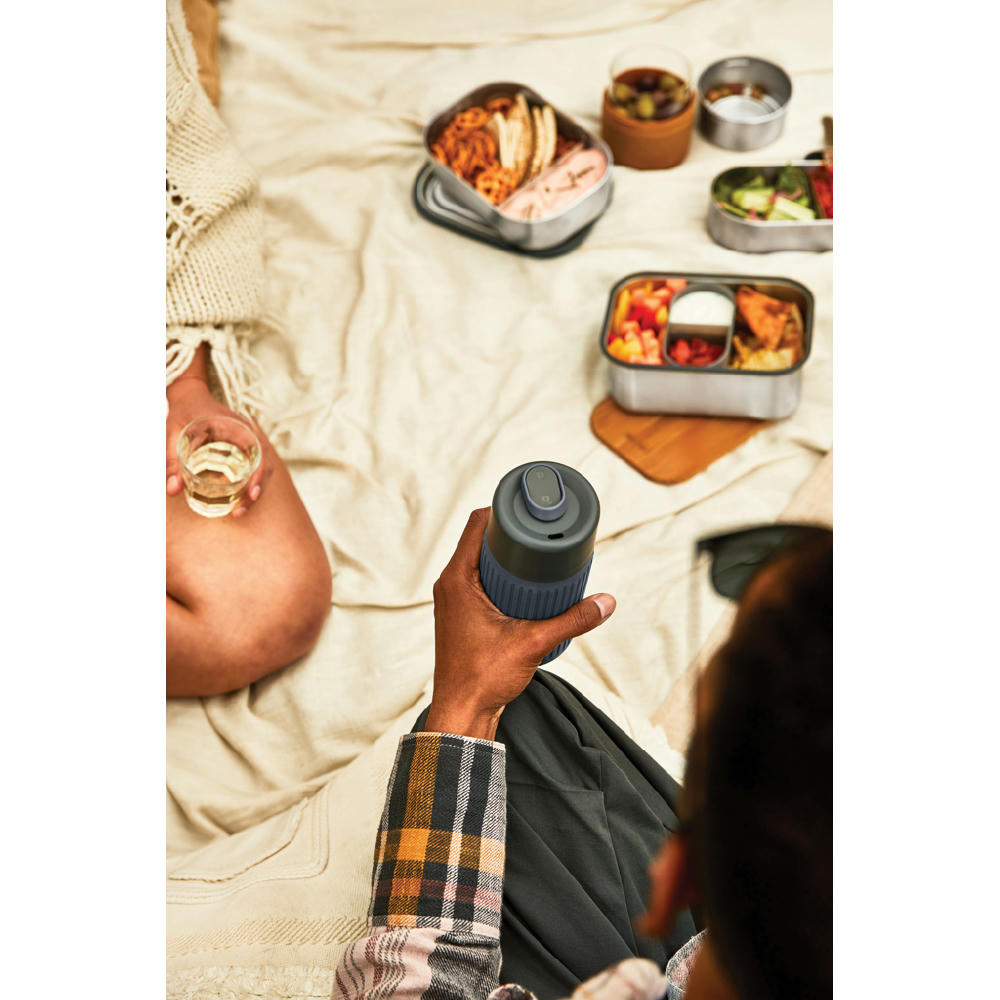 Black+Blum Glas-Reisebecher 340ml Werbeartikel