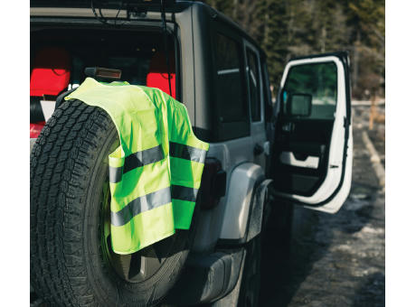 Sicherheitsweste aus GRS recyceltem PET Werbeartikel