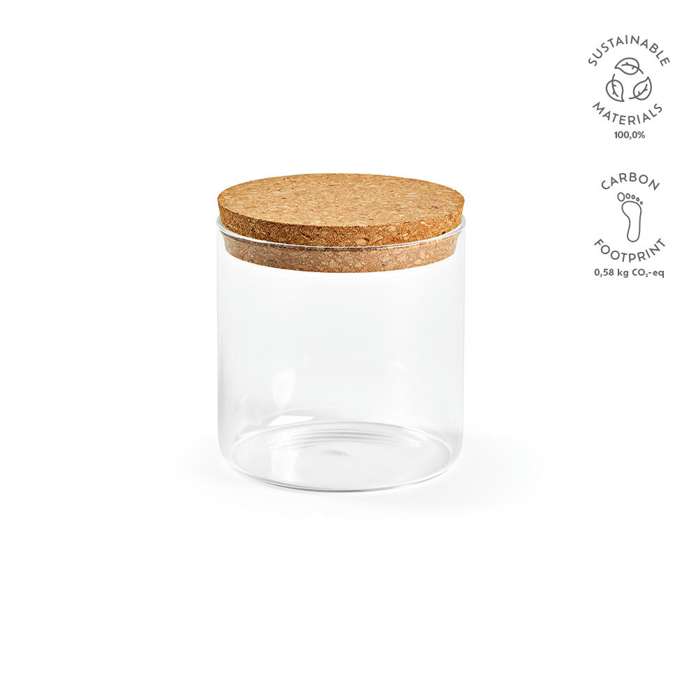 Product image Magritte 500 Vorratsbehälter Borosilikat Glas 580 ml Werbeartikel