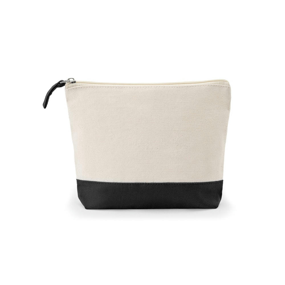 DAPHNE. Kosmetiktasche aus 100 % Baumwolle (340 g/m²), zweifarbig Werbeartikel