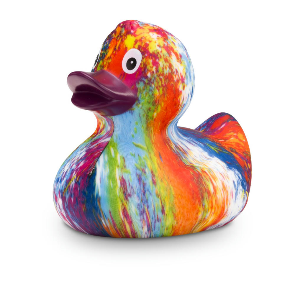 Product image Werbeente Robin Rainbow, ca. 8 cm Werbeartikel