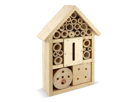 Insektenhotel aus FSC-Holz Werbeartikel