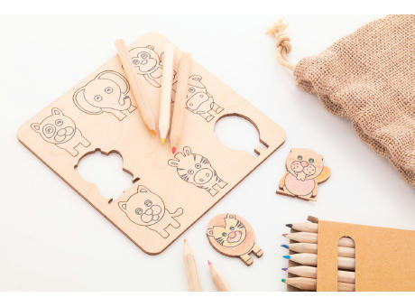 Mal- und Formspiel Matchmor Werbeartikel