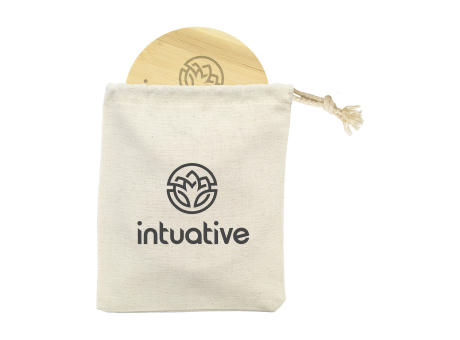 Bamboo Coaster Set Untersetzern Werbeartikel