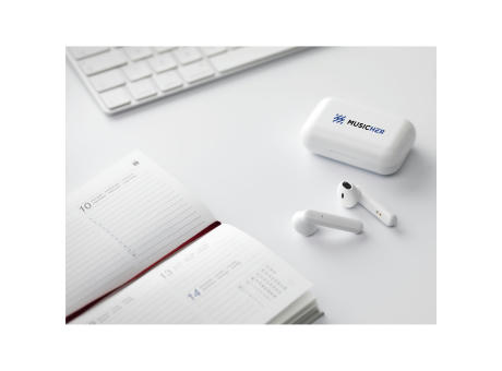 Sensi TWS Kabellose Ohrhörer in Ladecase Werbeartikel