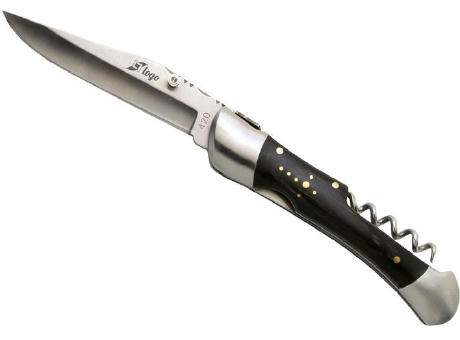 Taschenmesser 'Tradition Nature', Korkenzieher, Staminaholz Werbeartikel