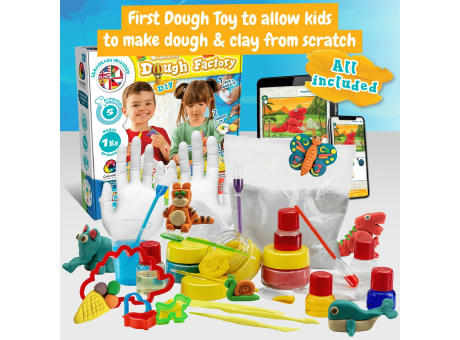 Modeling Dough Factory Kit II. Lernspiel lieferung inklusive einer faltbaren geschenktasche aus 190T Werbeartikel