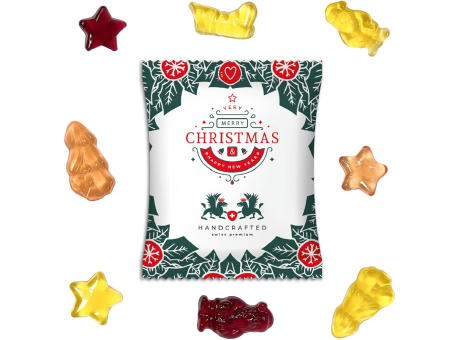 Fruchtgummi Vegan Weihnachtsedition Werbeartikel
