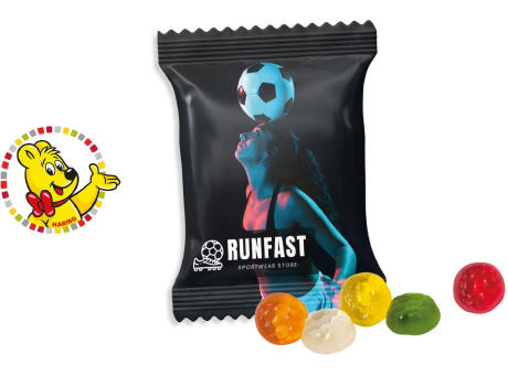 Product image HARIBO Standardformen Werbetüte, 6,5 g, Inhalt: HARIBO Fussbälle Werbeartikel