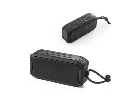 SHEERAN. Lautsprecher 10W mit 9 Stunden Akkulaufzeit und IPX7 aus 100% rABS Werbeartikel