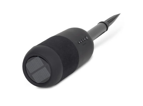 Wireless solar speaker torch 2x5W IPX6 Werbeartikel
