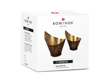 ROMINOX® Teelicht-Set // Venezia Werbeartikel