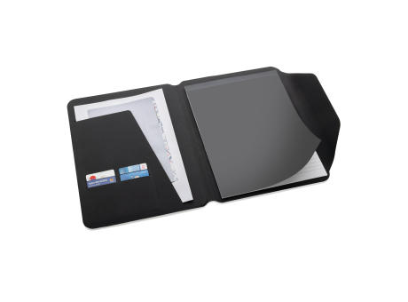 Teri AWARE™ A4 Portfolio aus RPET und Walnuss bedrucken