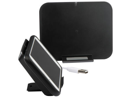 Induktionsladegerät mit Handyständer Werbeartikel